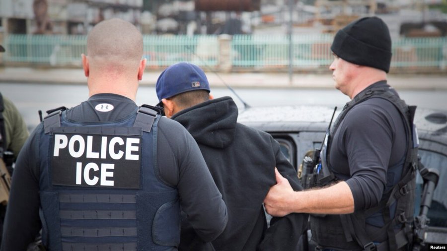 POLICE ICE Reuters