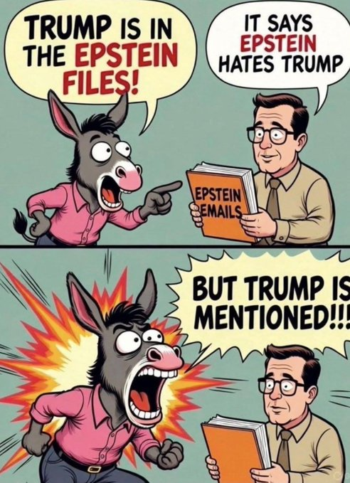 TRUMP IS IN THE EPSTEIN FILES! IT SAYS EPSTEIN HATES TRUMP EPSTEIN EMAILS. BUT TRUMP IS MENTIONED!!