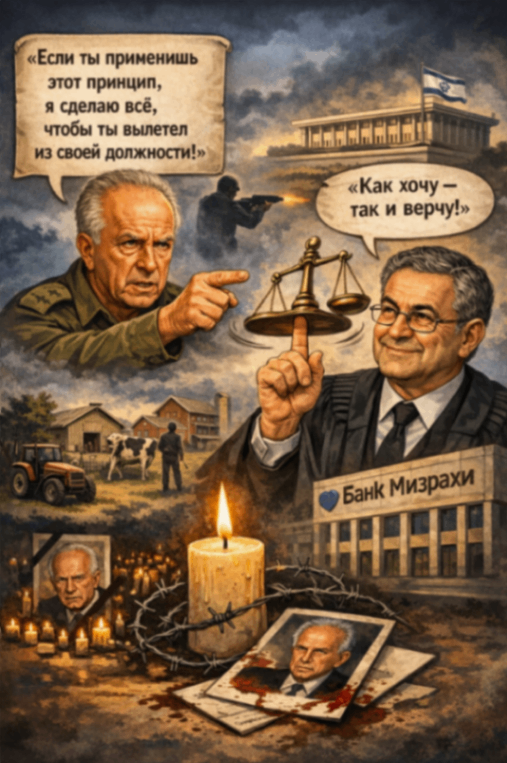 &laquo;Если ты применишь этот принцип, я сделаю всё, чтобы ты вылетел из своей должности!&raquo; &laquo;Как хочу - так и верчу!&raquo; Банк Мизрахи