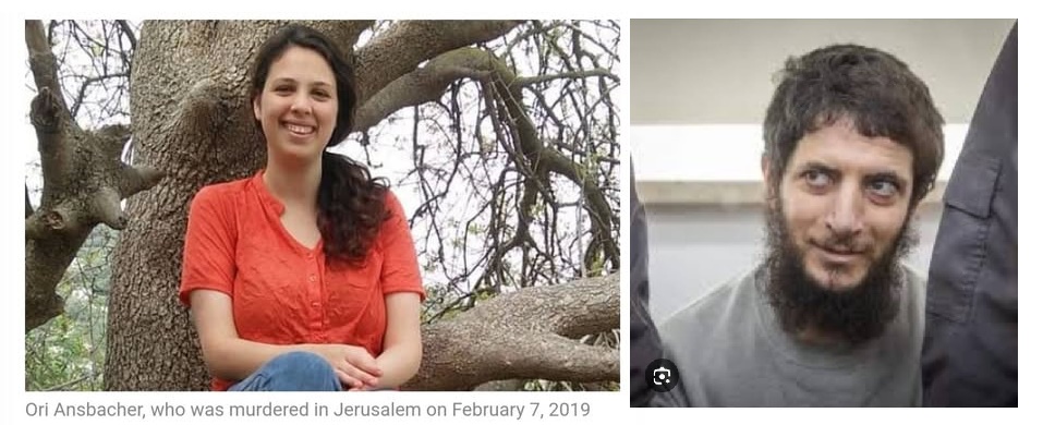 Ori Ansbacher, who was murdered in Jerusalem on February 7, 2019